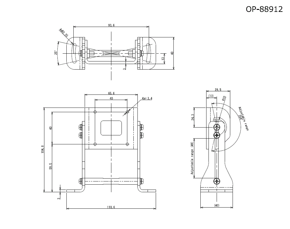 OP-88912 Dimension