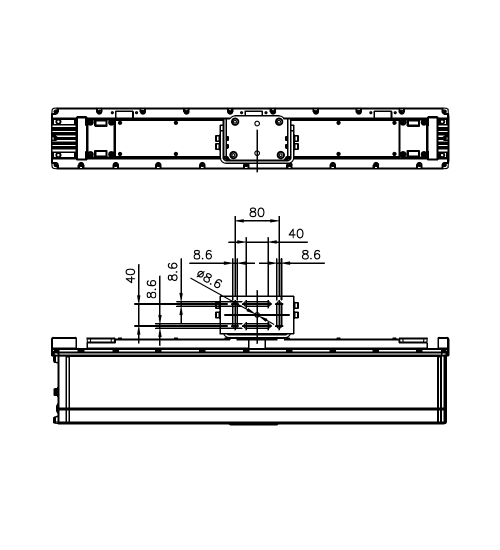 ST-R3000_BRACKET_90° Dimension