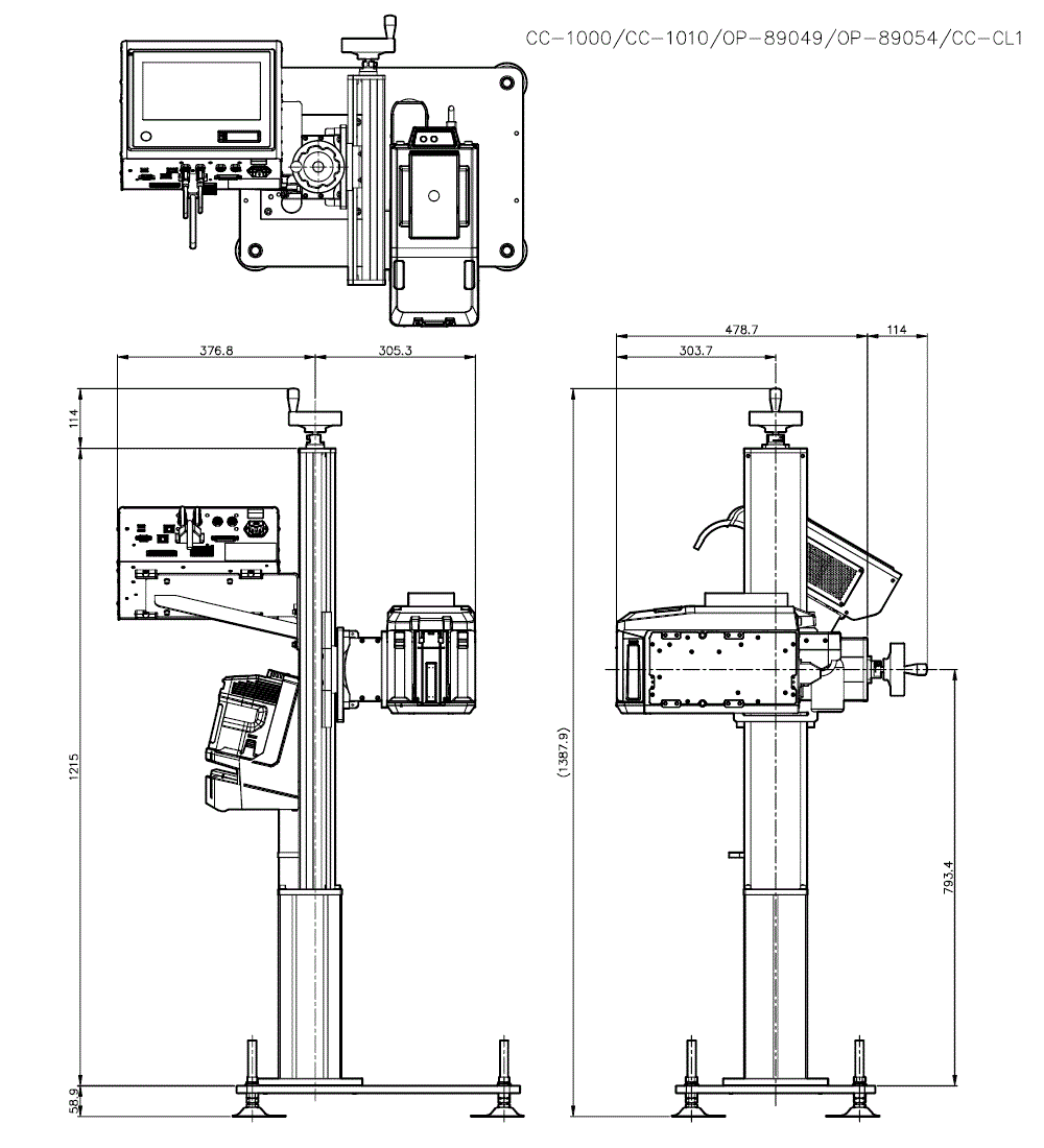 CC-1000/CC-1010/OP-89049/OP-89054/CC-CL1