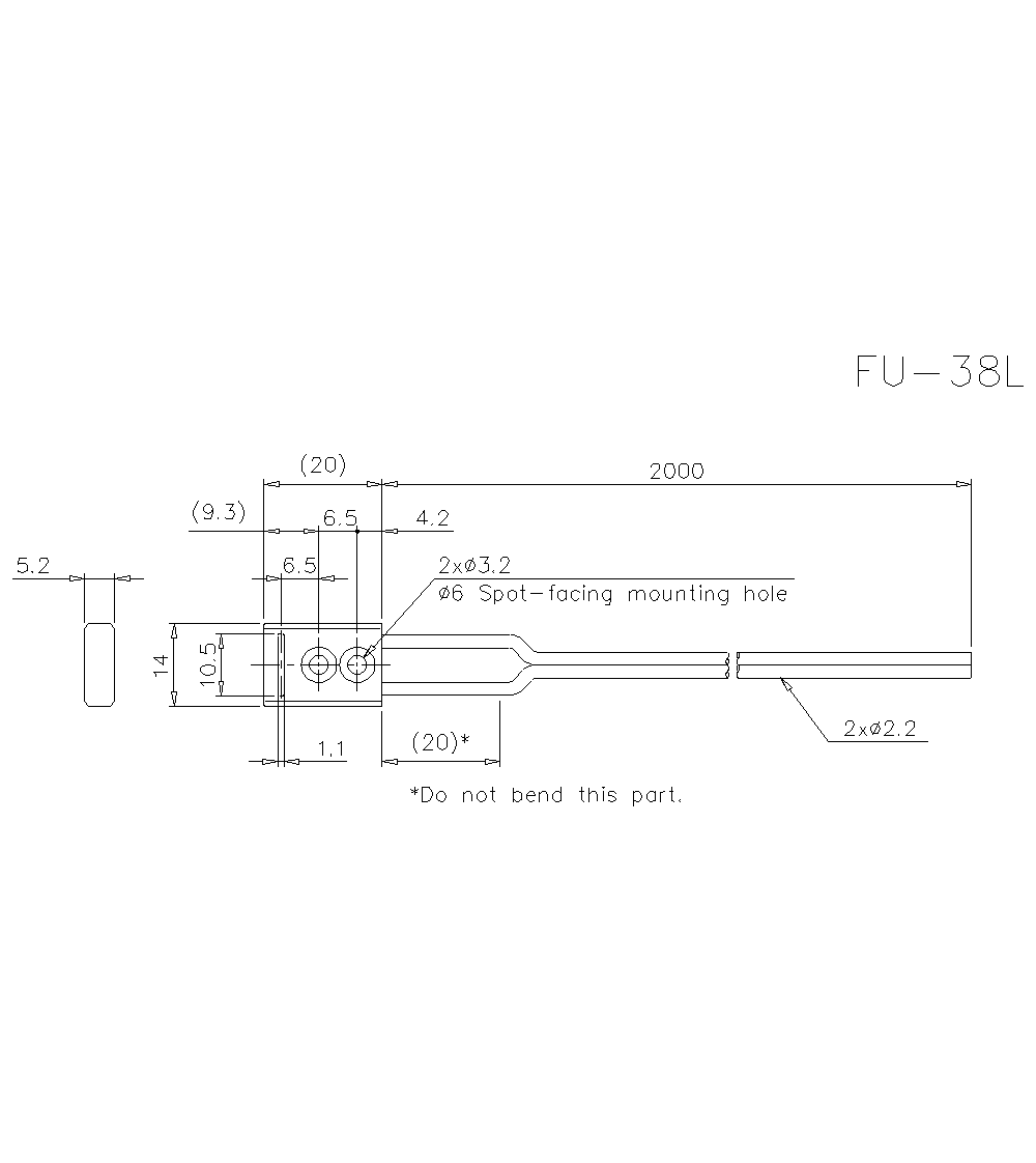 FU-38L Dimension