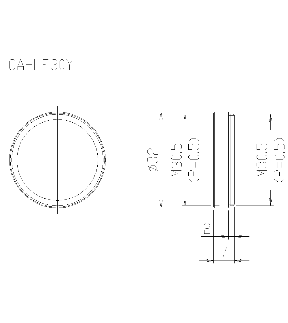 CA-LF30Y Dimension