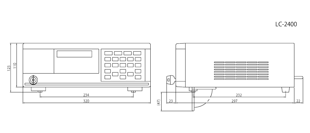 LC-2400 Dimension