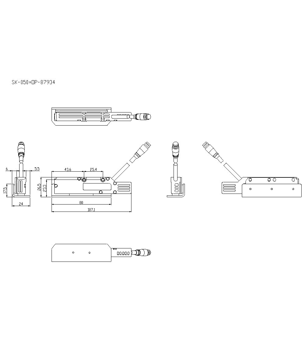 SK-050/OP-87934 Dimension