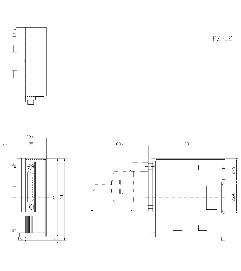 KZ-L2 Dimension