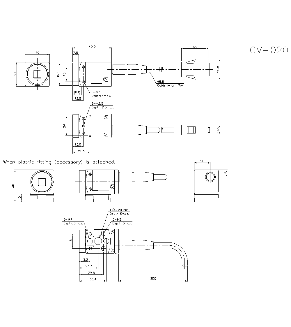 CV-020 Dimension