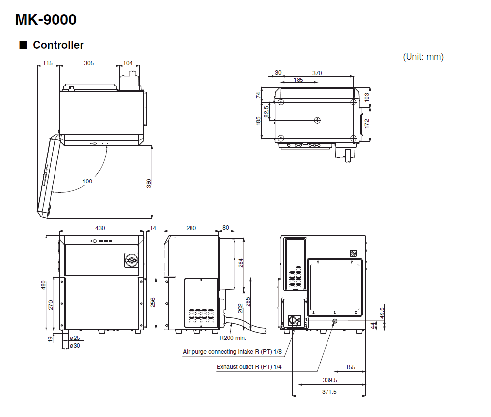 MK-9000_01 Dimension