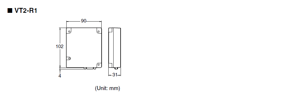 VT2-R1 Dimension