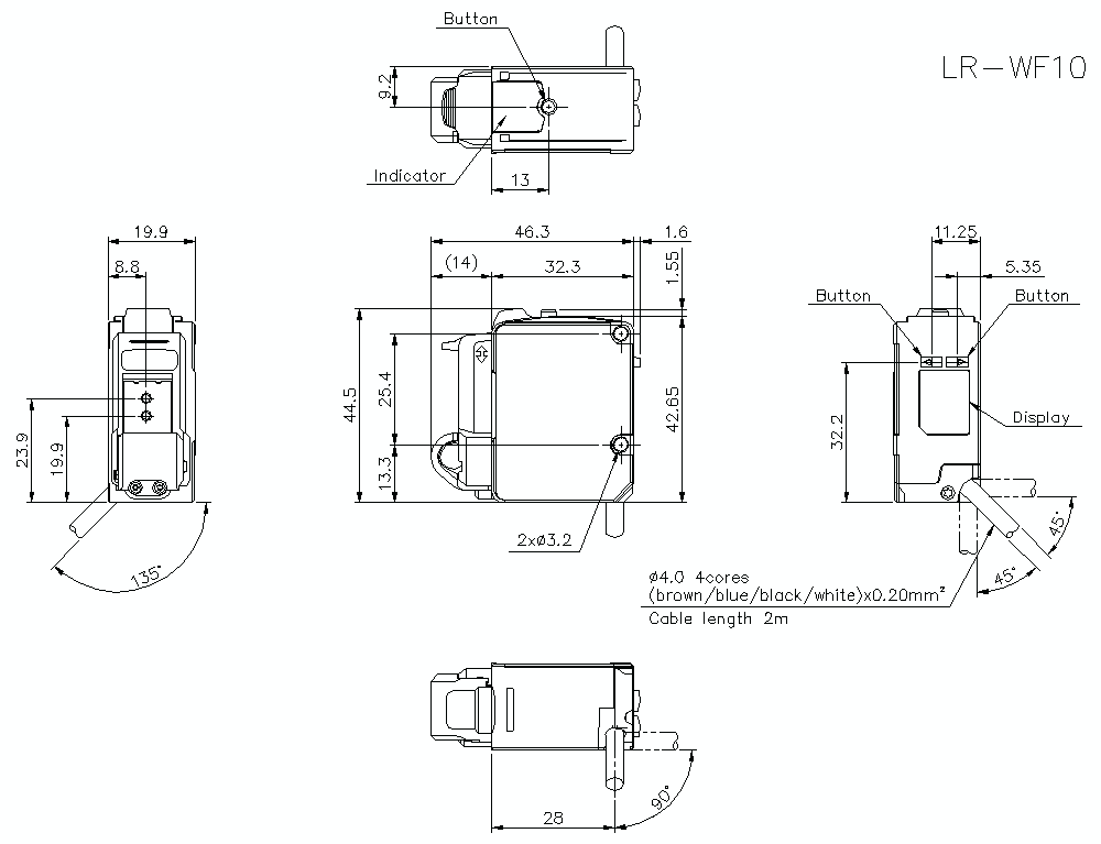 LR-WF10 Dimension