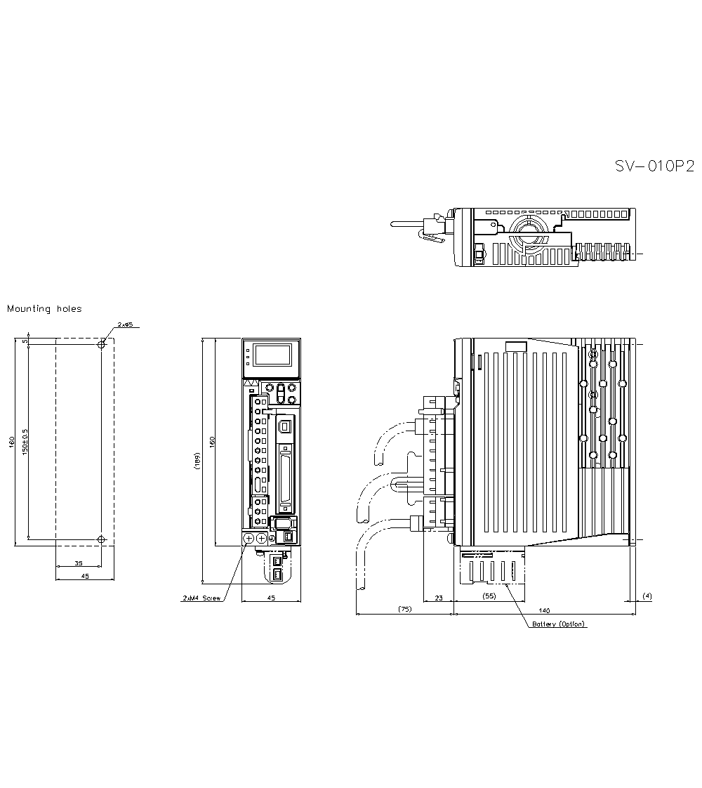 SV-010P2 Dimension