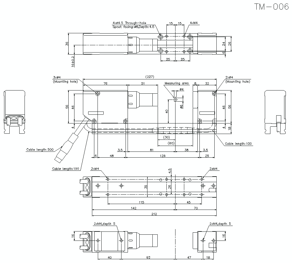 TM-006 Dimension