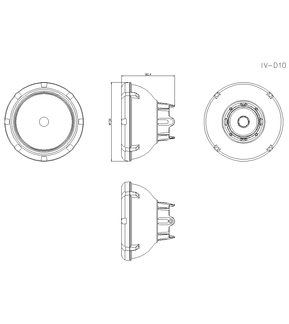 IV-D10 Dimension