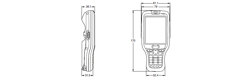 BT-W100GA Dimension