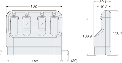 BT-WCG14 Dimension