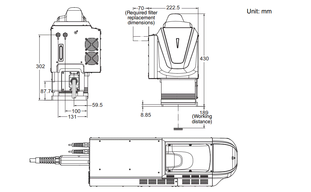 MD-T1010W Dimension 01