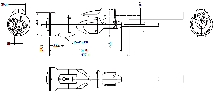 VHX-5100 Dimension