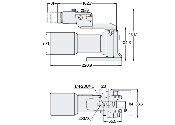 VW-Z2 Dimension