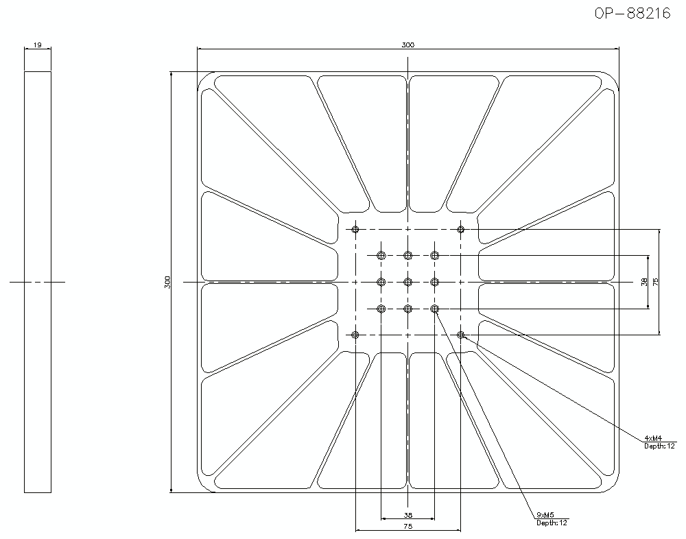 OP-88216 Dimension